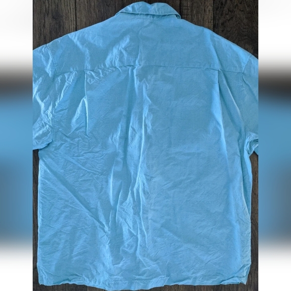 Jamaica Jaxx 100% Silk Relax Hawaiian Pin Up Stitched Camp Collar Shirt Mens XXL - Picture 9 of 12